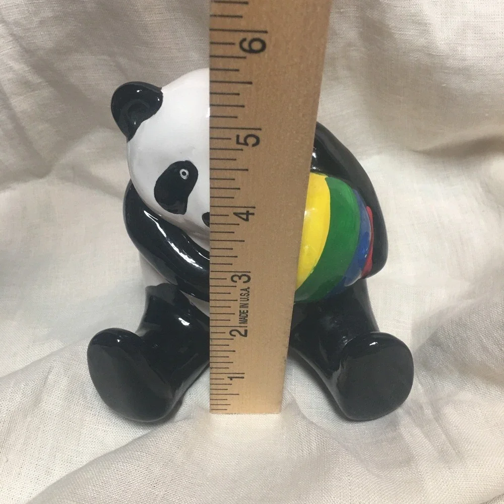 Vintage Omnibus‎ Kids Room Panda Wall Clothes Hanger Decor